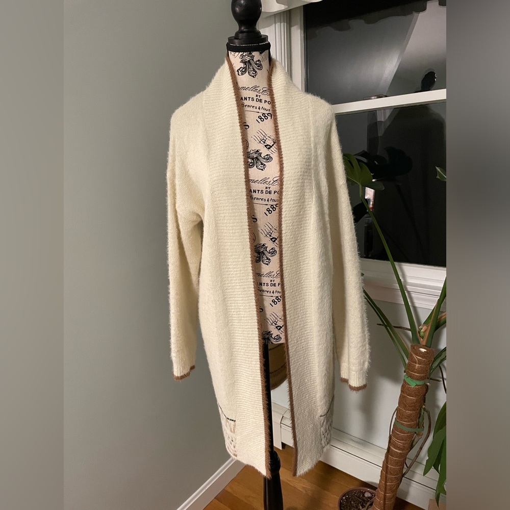 Anthropologie long sweater cardigan